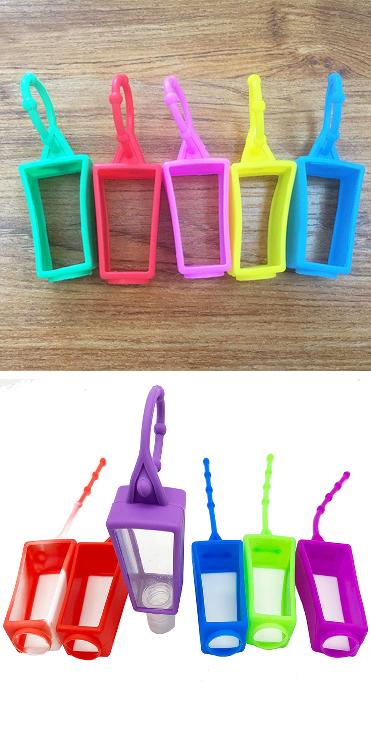 Wearable Empty Travel Silicone Case Hand Sanitizer Bracelet