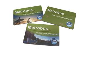 Quality Metro 13.56 Mhz Contactless Smart Card RFID ID Contactless Card For Transportation wholesale