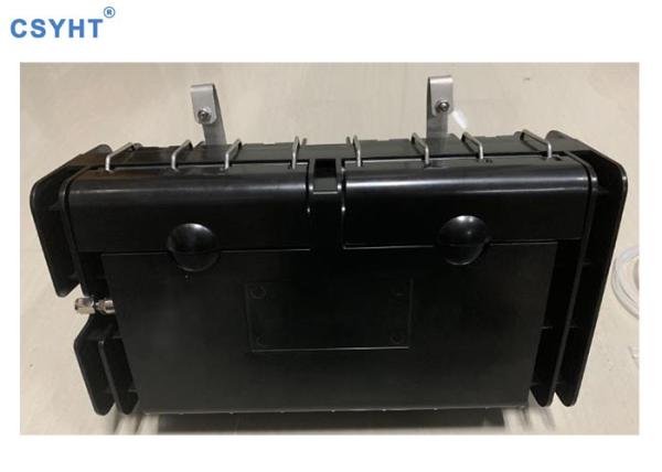 Horizontal Fiber Optic Closure ABS Material IP65 Waterproof 3 In 3 Out Cable