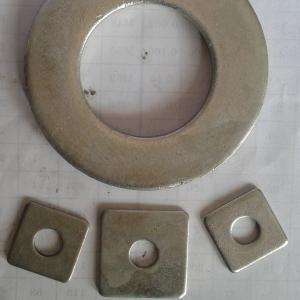 Quality M6 M8 Carbon Steel Zinc Plated Galvanized Thin Round Hard Flat Washer DIN125 wholesale