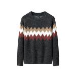 knitted Men'S Sweaters Smart Casual Jumpers Regular Sleeve Style Odorless