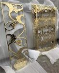 Stainless Steel Sheet / Furniture Parts Gold PVD Vacuum Coating Machine