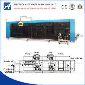 Quality PP / PE / PS Automatic Vacuum Forming Machine Make Plastic Packaging wholesale