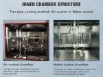 Simulated Environmental Automatic Water Cooling Xenon Accelerated Aging Chamber