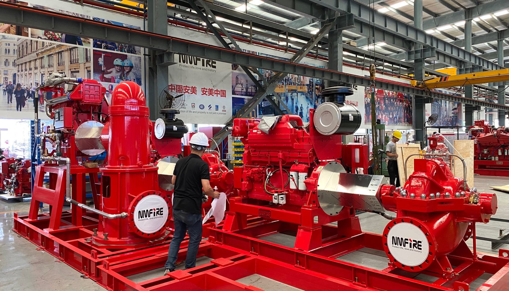 1250GPM 100M UL FM Split Case Fire Pump With Tornatech Controller