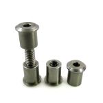 Customizable Stainless Steel Chicago Screws Hex Socket Metal Screw Fastener