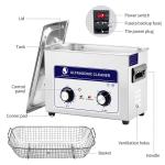 Skymen 180 Watt 4.5L Ultrasonic Jewelry Cleaner
