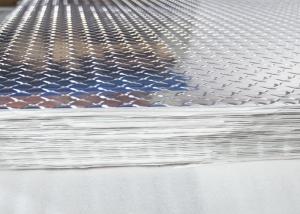 Quality 3003 Aluminium Chequered Plate 4x8 Thickness 0.6mm 0.7mm 0.8mm 1.0mm With PVC Film wholesale