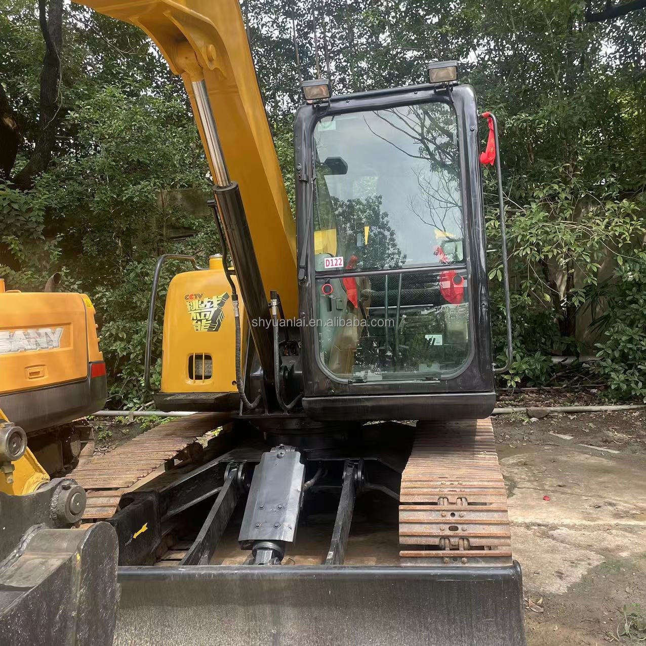 7000KG Second Hand Sany 75 C Excavator Good Excavator Efficiency 7T Operating Weight
