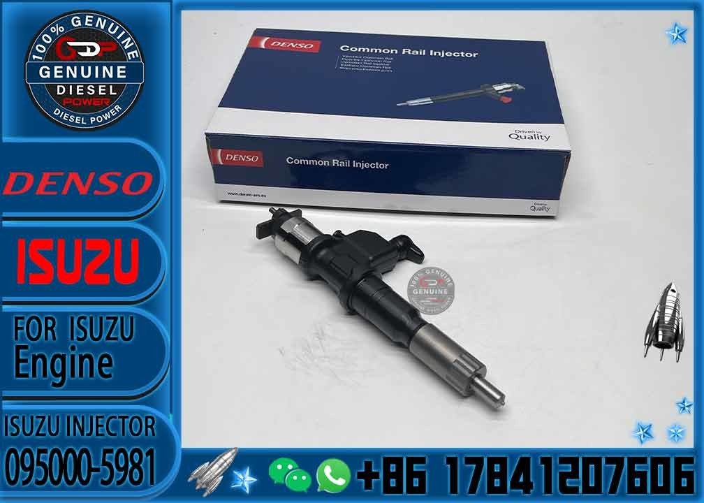 Remanufactured Engine Diesel Fuel Injector 095000-5980 095000-5981 095000-5982