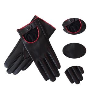 Quality Durable Leather Riding Gloves , Fashion Customized Mens Riding Gloves wholesale