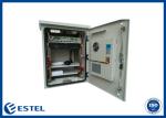 IP55 Rainproof Outdoor Telecom Enclosure Galvanized Steel Anti Corrosion