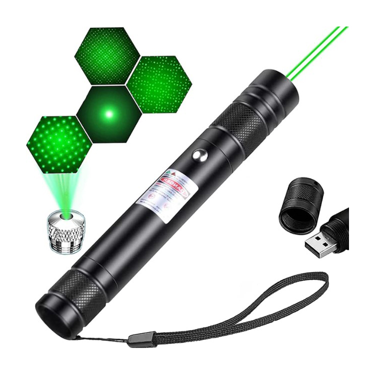 Cat Laser Toy Metal Green and Red Cat Laser Toy for Multiple Choices at