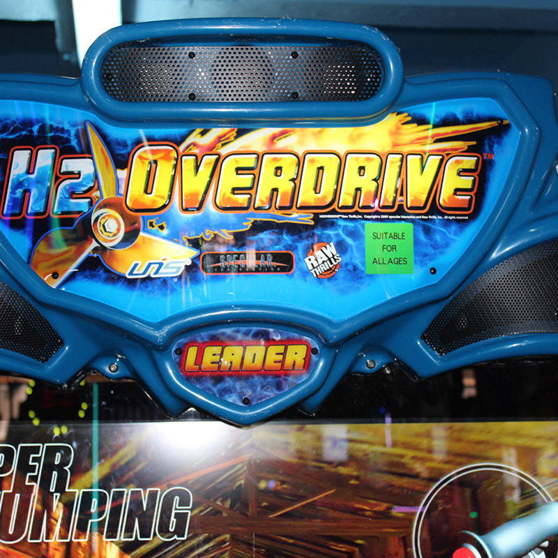 Indoor H2 Over Drive Bar Amusement Machines For Shopping Mall Customized Design
