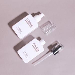 China Wholesale Clear Plastic Lotion Bottle 150ml Flat Square Shampoo And Conditioner Bottle on sale