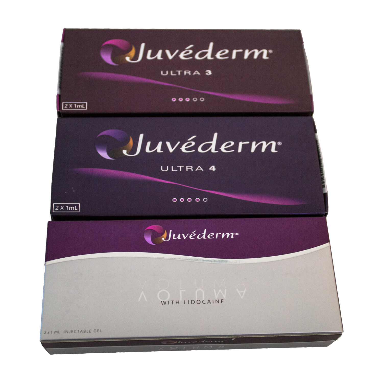 Juvederm Ultra 3 Voluma Cross Linked Hyaluronic Acid Dermal Filler Gel