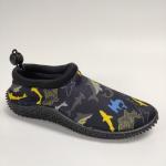 ISO14001 ODM Shark Printed Water Aqua Shoes Anti Slip