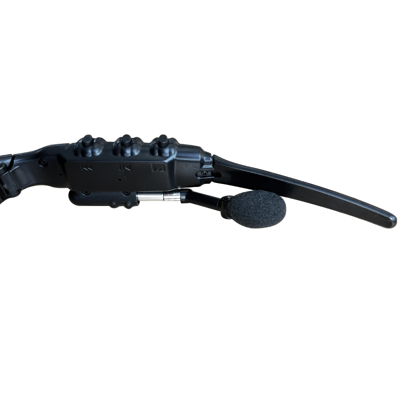 Black Outdoor Sport Bluetooth Sun Glasses with 187*85*75mm Dimensions