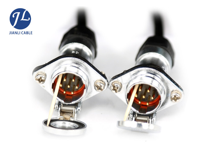 AWG18 4 Reversing Camera Extension Cable for Camera Car Rear View / Frontal Monitoring System