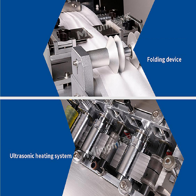 3.5kw Face Mask Production Line Plane Type Mask Making Equipment