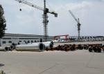 Wind Energy Steel Monopole Tower High Tensile Strength AWS D1.1 Welding Standard