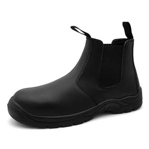 Quality Mens Chelsea Work Boots S3 , Waterproof Steel Toe Shoes wholesale