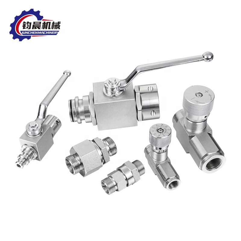 Stainless Steel Hydraulic High Pressure Mining Ball Valve 1/4"-11/4" for Gas/Water/Oil