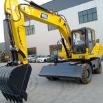 Durability Wheeled Mini Excavator 85kw Hydraulic Wheel Excavator