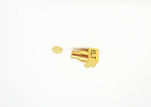 Quality 50Ohm Female Right Angle SMPM RF Connector Gold Plated Coaxial Mini SMP Connector wholesale
