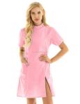 Medical Hospital Uniform Coverall White Nurse Uniform Dress