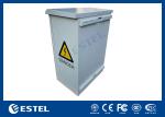 Wall Pole Mounted Outdoor Telecom Cabinet With TEC Cooler 19inch Rack 7U User