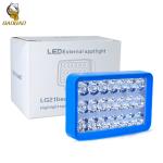 Blue Casing Plastic White Yellow Flash Universal Motorbike Headlight