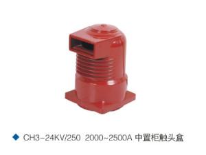 Quality 24kv Epoxy resin contact box CH3-24KV/250 for 24kv Switchgear wholesale