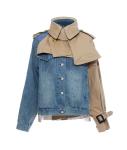 QUICK DRY Winter Use Women's Fashion Jacket High Street Contrast Women's Quilted