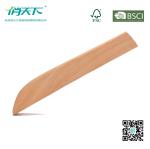 Betterall High-end Burlywood Wooden Shirts Hanger with Metal Hook