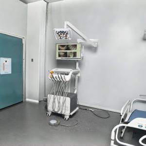 Quality Multi-functional Dental Clinic Equipment Dental Turbine Low Noise Dental Trolley with Air Compressor Portable Dental Unit wholesale