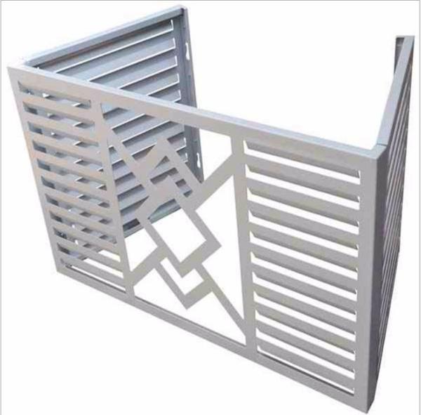 Customized Thickness And Air Conditioner Outer Hood Aluminum Veneer Easy