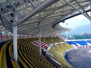 Quality Steel Pipe Truss Adopted Steel Structure Fabrications Large Span Stadium wholesale