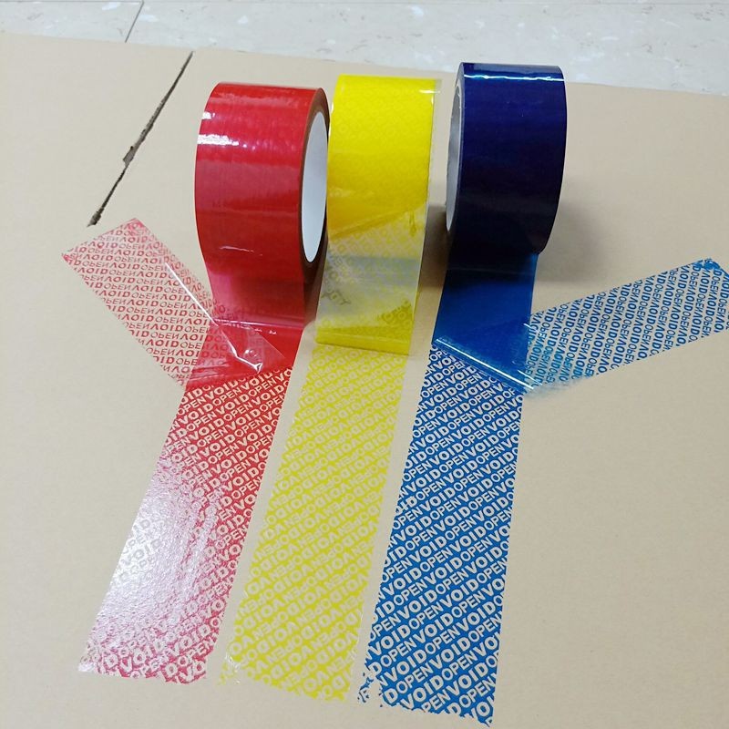 Full Transfer Tamper Evident Void Security Packaging Tape