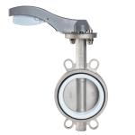 Chinese manufacturer Wafer type style stainless steelductile iron shouldered