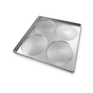 Quality RK Bakeware China Foodservice NSF Industrial Round Nonstick Aluminium Dish Pizza Pan wholesale