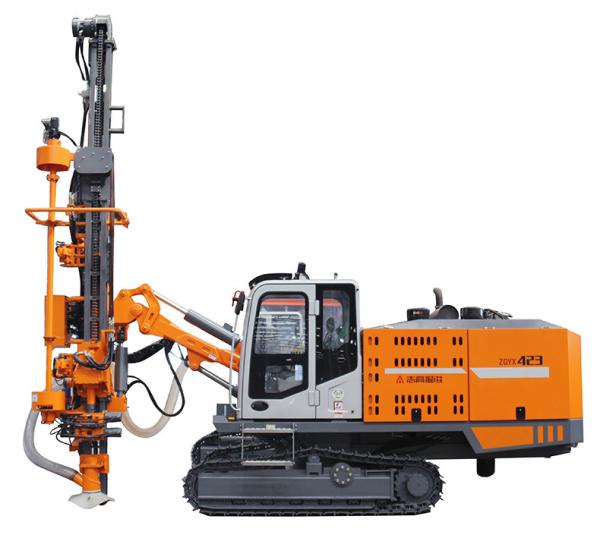 Cheap Integrated Open Hole DTH Drilling Rig 90 - 115mm Hole Range Compact Size for sale