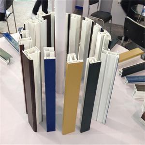 Quality Fireproof White UPVC Profiles Vinyl Composite Door Profiles Customized wholesale