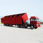12000*2500*3500mm 2/3 Axles Side Tipper Semi Truck Trailer for Self Discharge