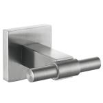 Bathroom Double Towel Hook Sus304 Stainless Steel Robe Towel Holder Heavy Duty