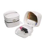 14x14x13cm BM PU Cosmetic Bag Handheld Outdoor Portable Storage ISO9001