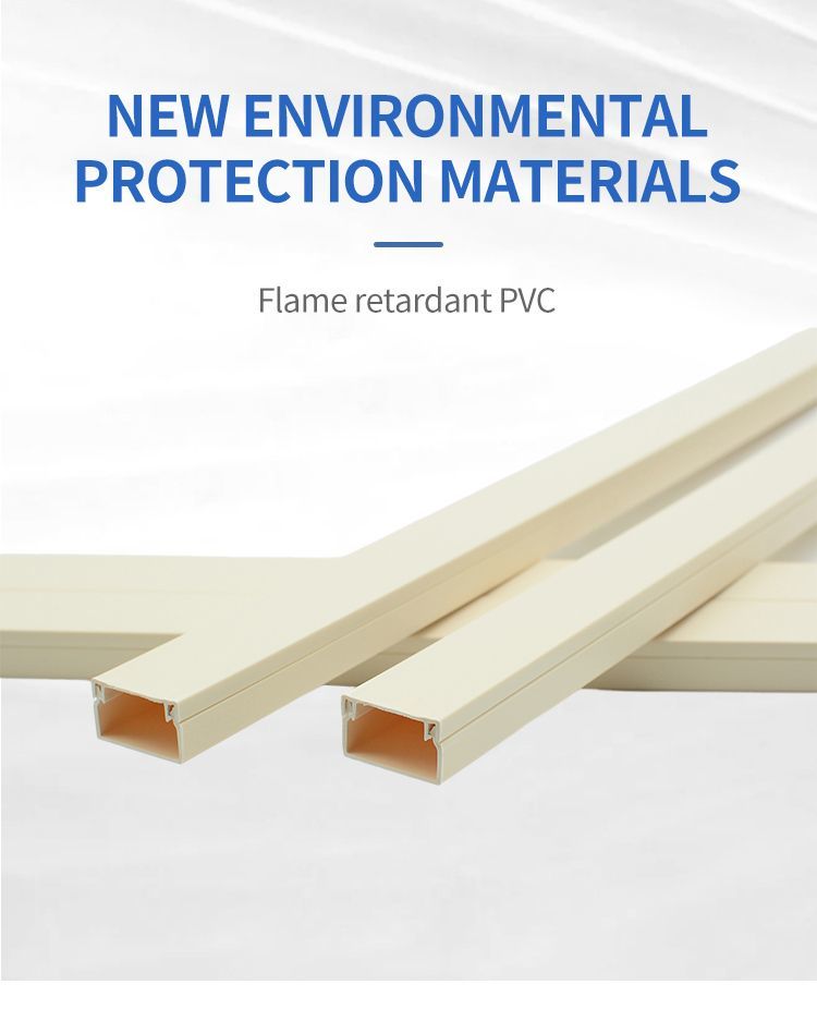Wholesale PVC Duct for Cable PVC Plastic Cable Duct PVC Trunking PVC Conduct