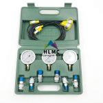 Green Hydraulic Diagnostic Test Kits Pressure Testing Kit 3 Gauge