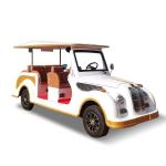 40 Mph Classic NEV 72V Golf Cart 6 Passengers With Curtis 1234 Controller