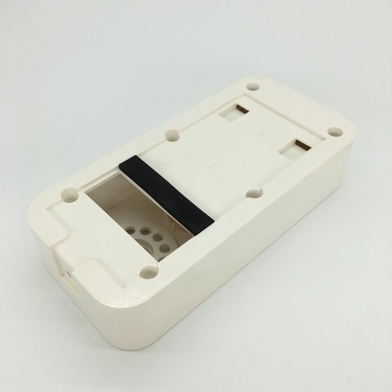 White Doorbell shell plastic injection product  injection plastic molding supplier